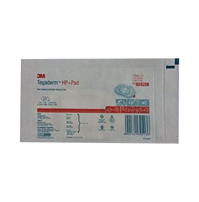 3m tegaderm hp+ pad 8582in (5 x 7) cm pack of 2